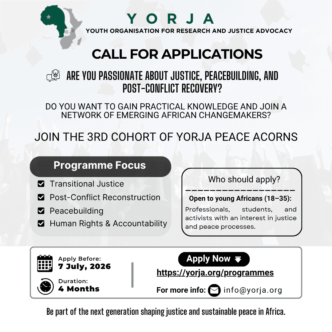 YORJA Peace Acorns Programme